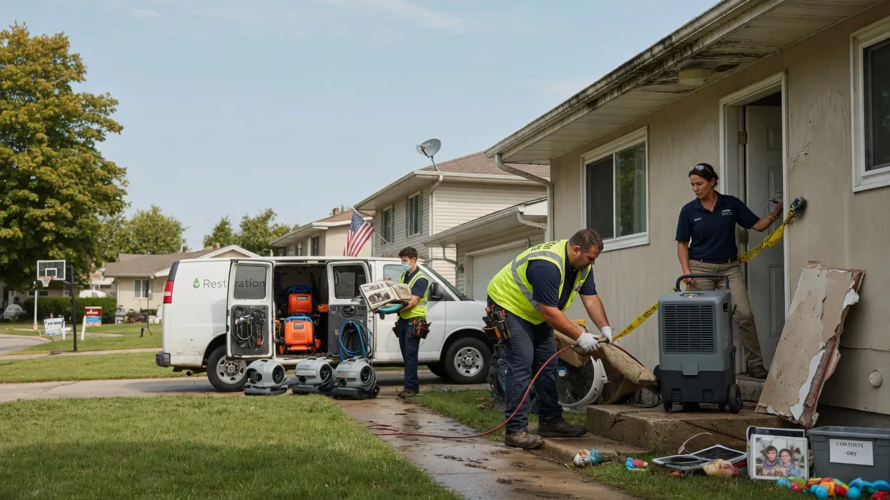Water Damage Restoration in Dover, OH near me